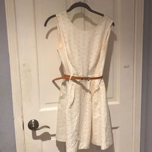 Forever 21 white floral dress